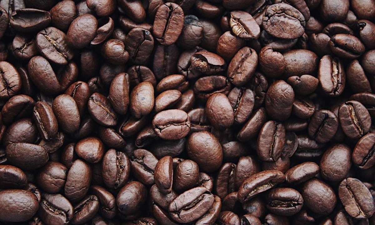 Whole coffee beans