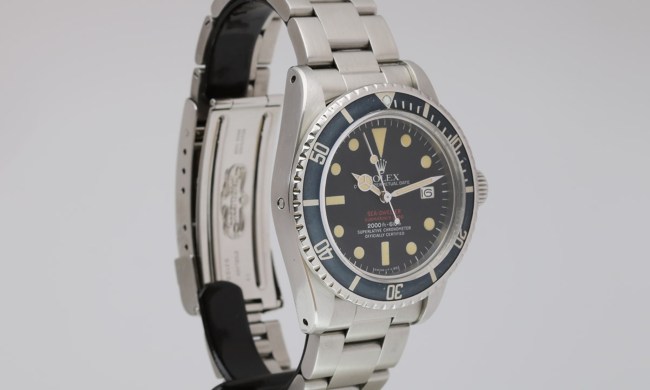 Rolex Submariner Ref 5512 1972 showing the dial and case