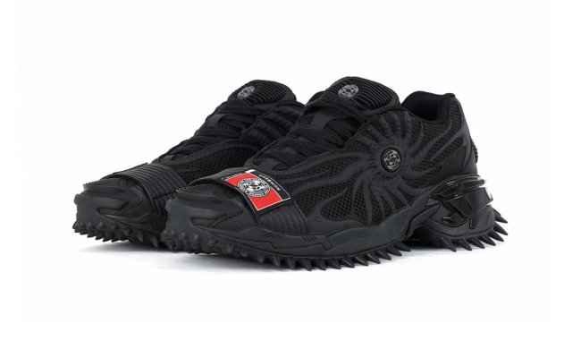 black mortal rombaut sneaker